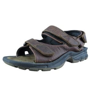 Pacific Crest  Women Sport Sandals Shoes Brown Leather Size‎ 9 Medium